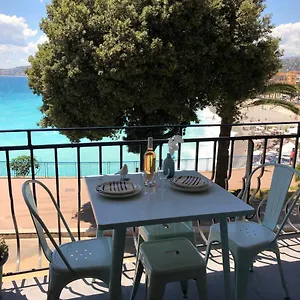 I - Face Mer, Design, Terrasse, Asc, Wifi, Clim Apartment Nice